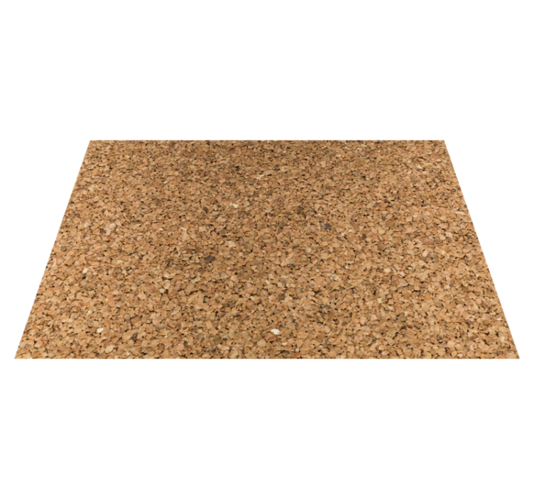 テクスチャー付きコルクテクスチャーテーブルクロスランチョンマット - TENSTICKERS