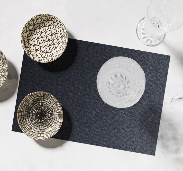 ストライプホームマットと黒の背景 - TENSTICKERS