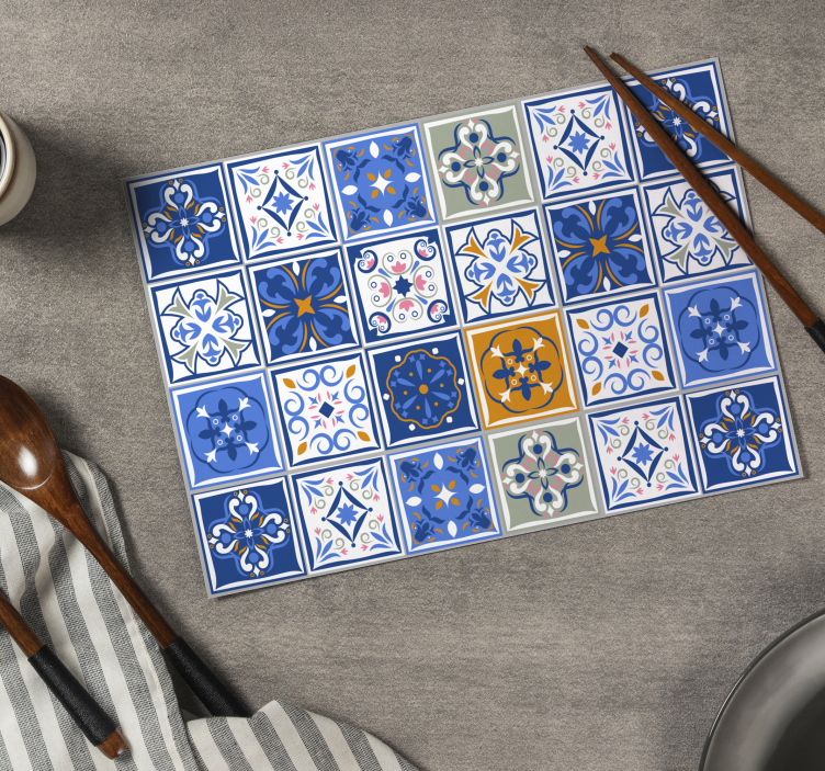 オリジナル ランチョンマット ポルトガル風 - TENSTICKERS
