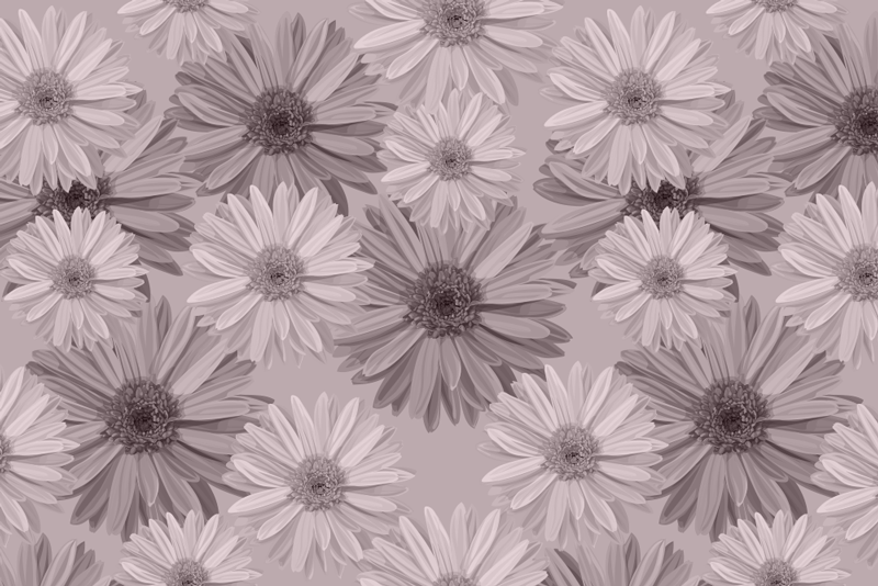 ランチョン マット 柄 花柄プレートパターン - TENSTICKERS