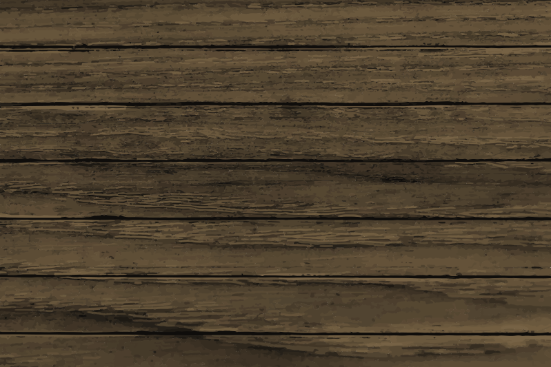 木製パターンテクスチャプレースマット - TENSTICKERS