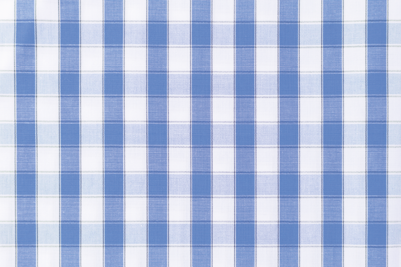 ライトブルーホワイトスクエアエレガントランチョンマット - TENSTICKERS