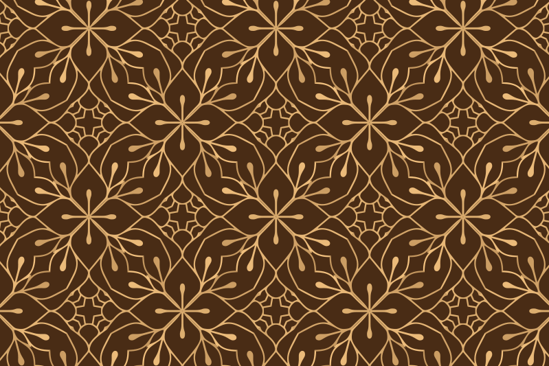 ランチョン マット 柄 優雅な花のアイデア - TENSTICKERS