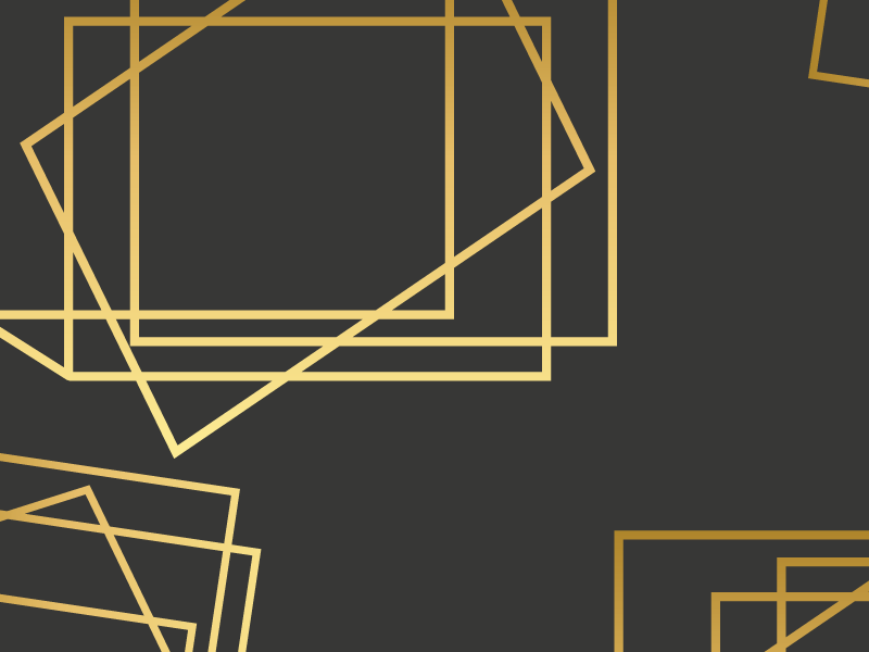 幾何学模様のエレガントなランチョンマット - TENSTICKERS