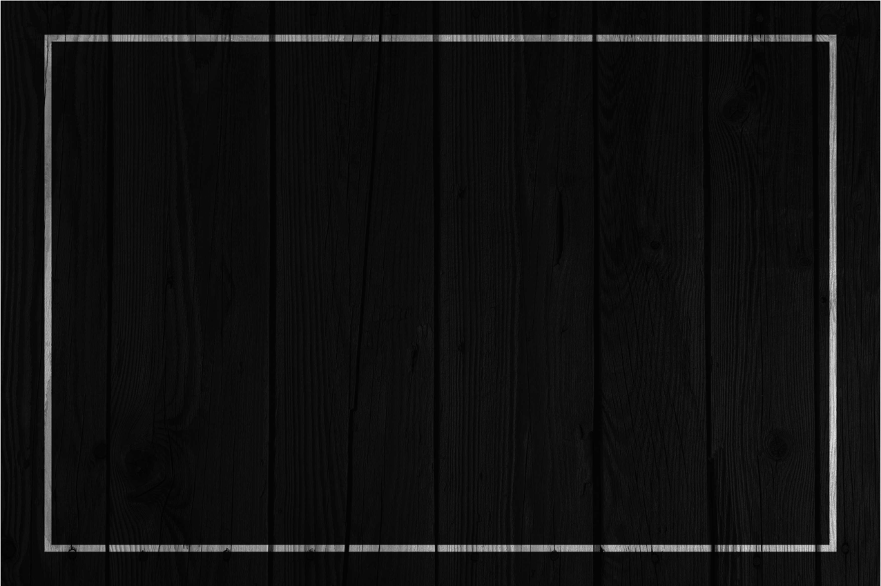 ランチョン マット 柄 エレガントな黒い表面 - TENSTICKERS