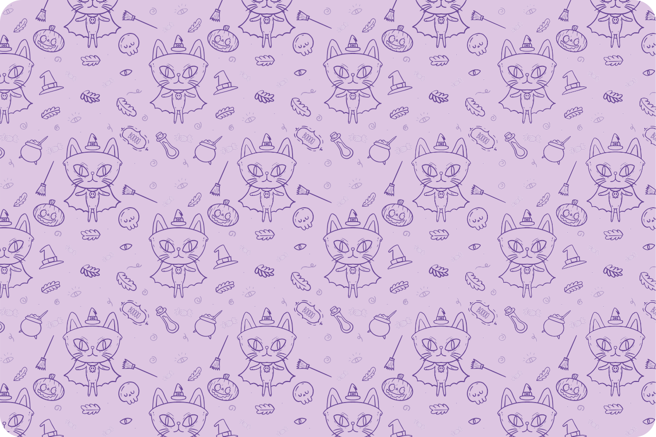 ランチョンマット 子供 かわいい猫のデザイン - TENSTICKERS