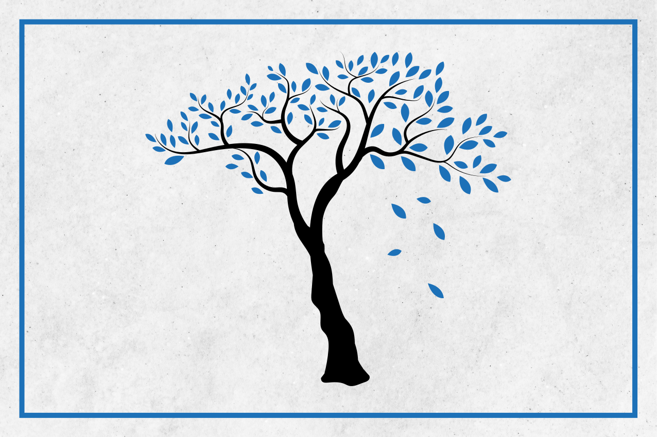 オリジナル ランチョンマット エレガントツリー模様 - TENSTICKERS