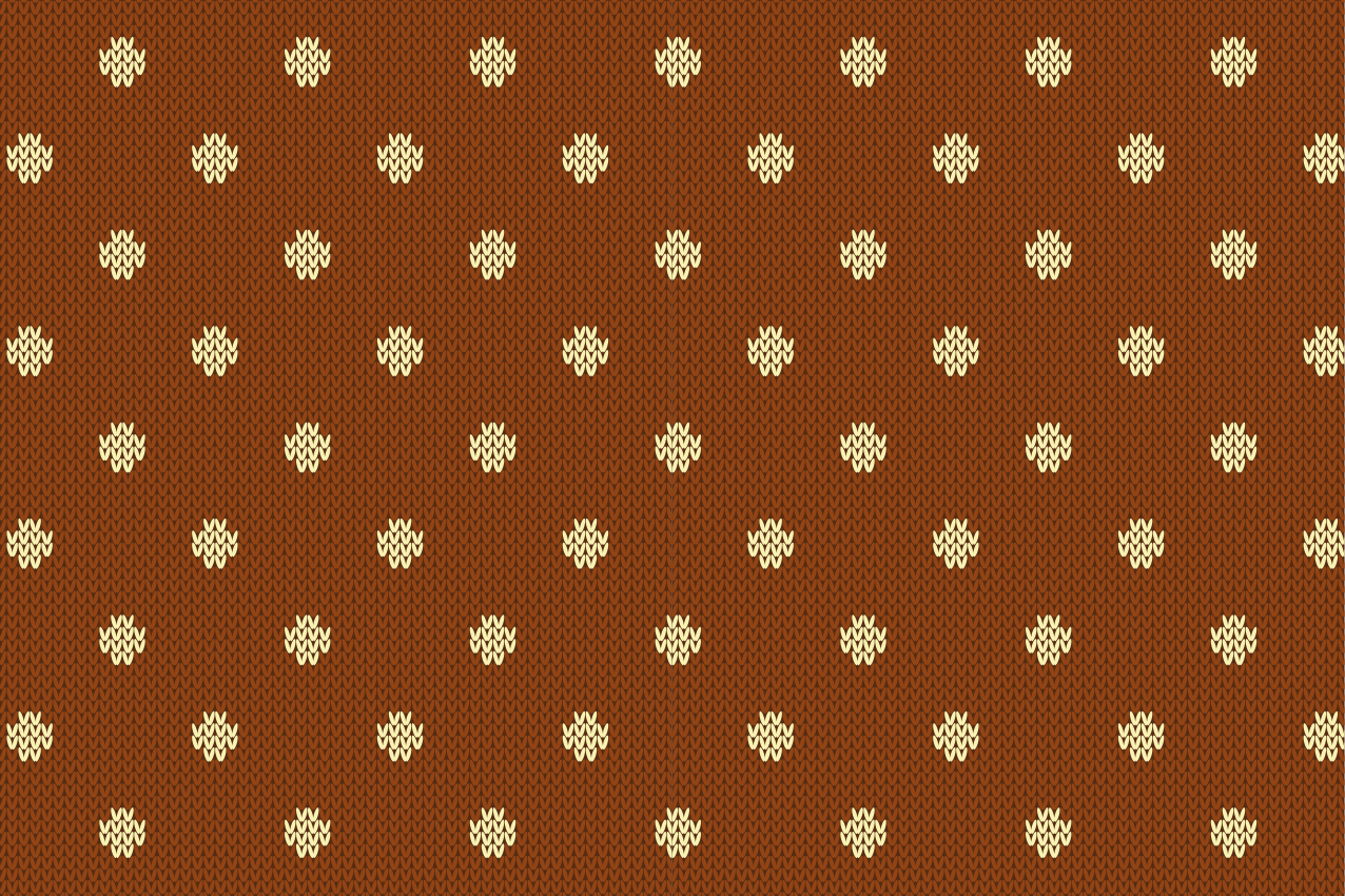 ランチョン マット 柄 テクスチャードドットパターン - TENSTICKERS