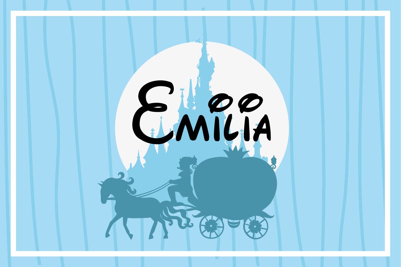 ランチョンマット 子供 馬車 - TENSTICKERS