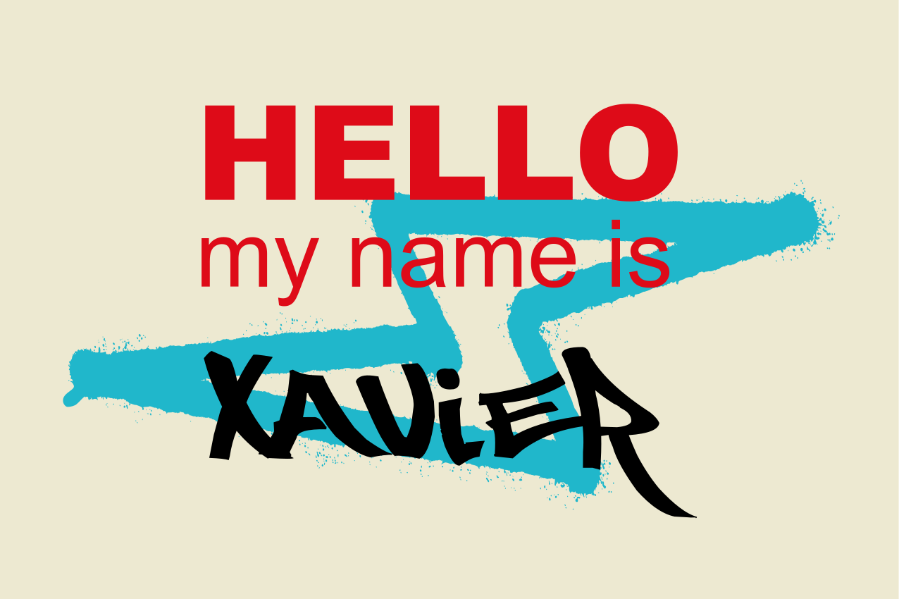 引用 ランチョンマット 名前入りお知らせ - TENSTICKERS