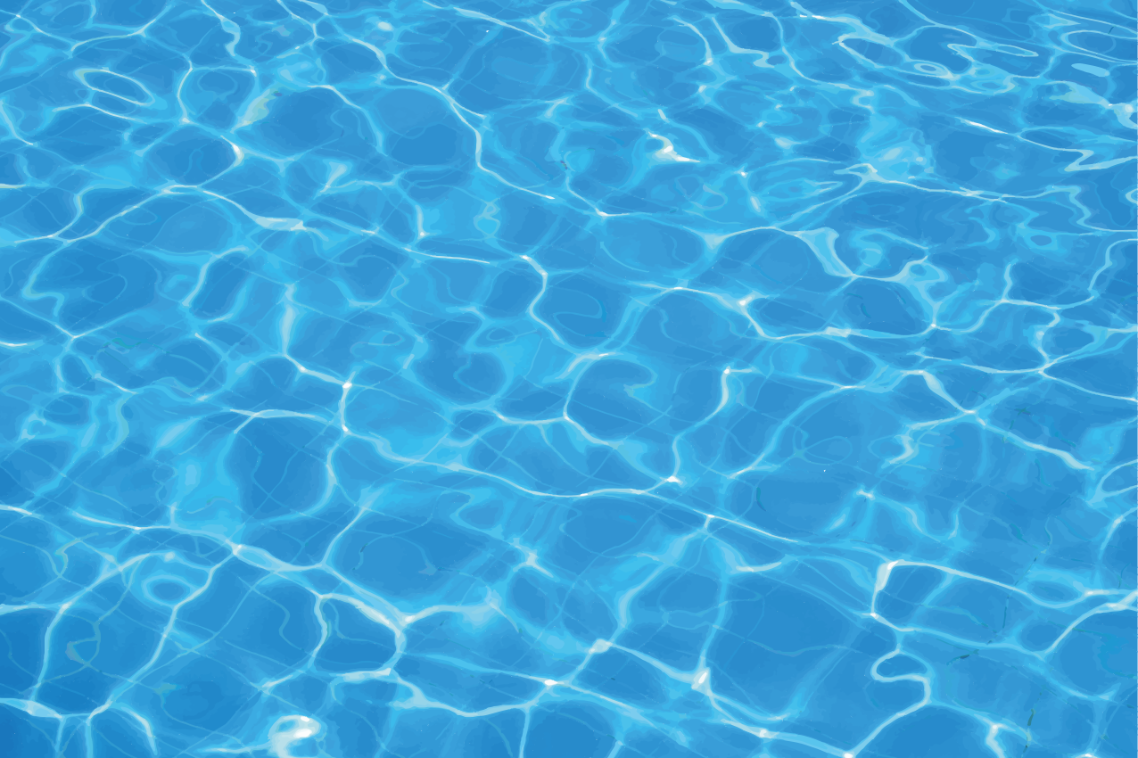 水テクスチャビニールランチョンマット - TENSTICKERS