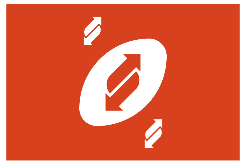 オリジナル ランチョンマット ダイナミックアローパターン - TENSTICKERS