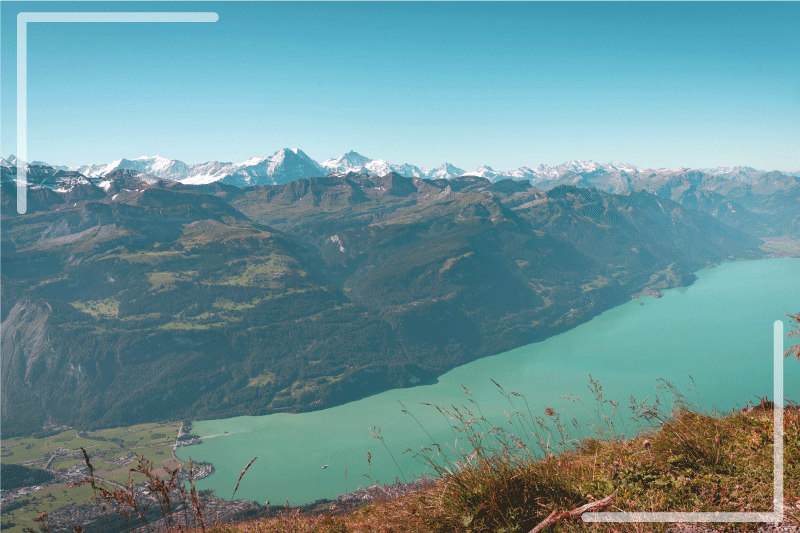 オリジナル ランチョンマット 雪山 - TENSTICKERS