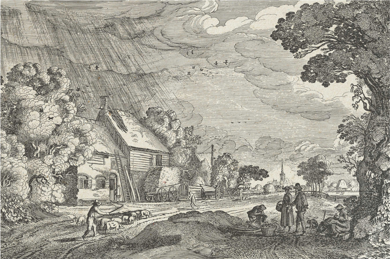 オリジナル ランチョンマット ヴィンテージ風景シーン - TENSTICKERS