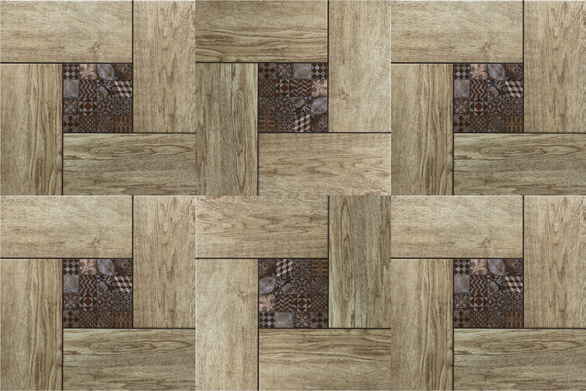 ランチョン マット 柄 木目調表面 - TENSTICKERS