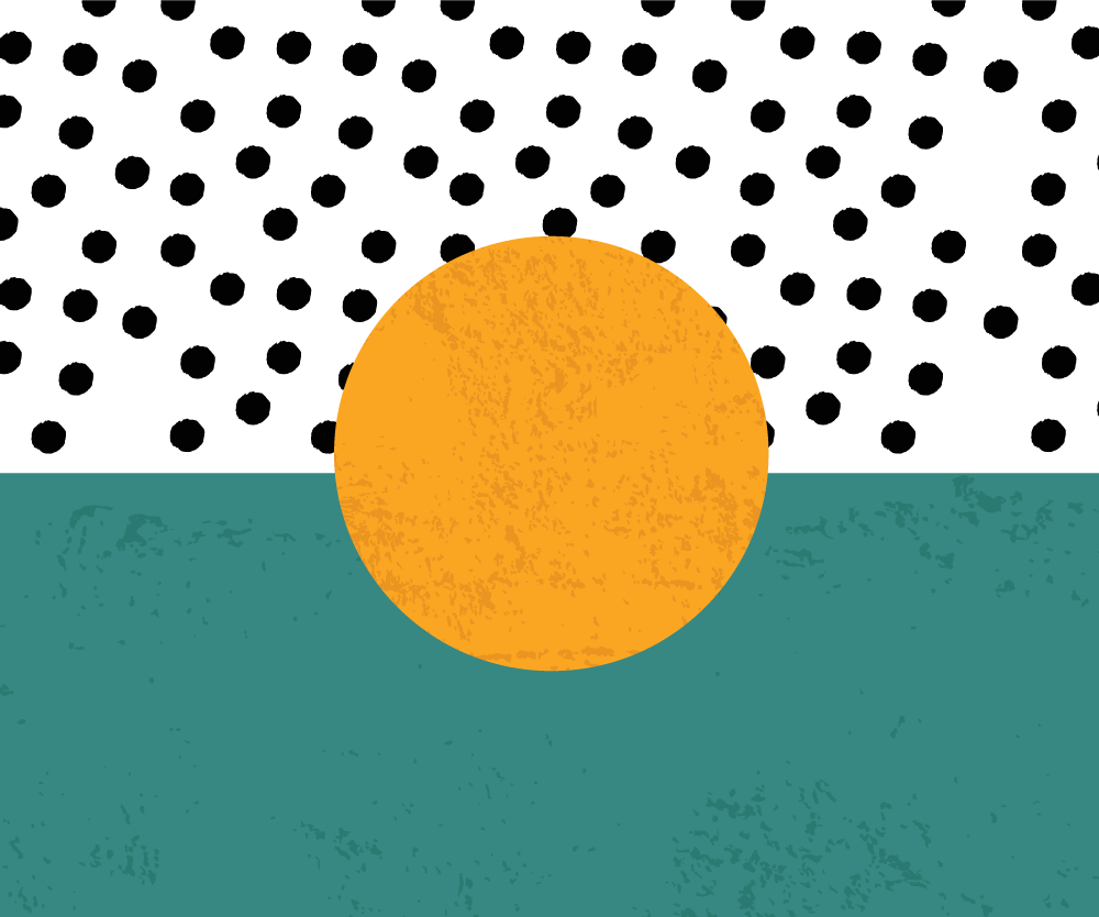 テーブル クロス モダン ボールドポルカドットベース - TENSTICKERS