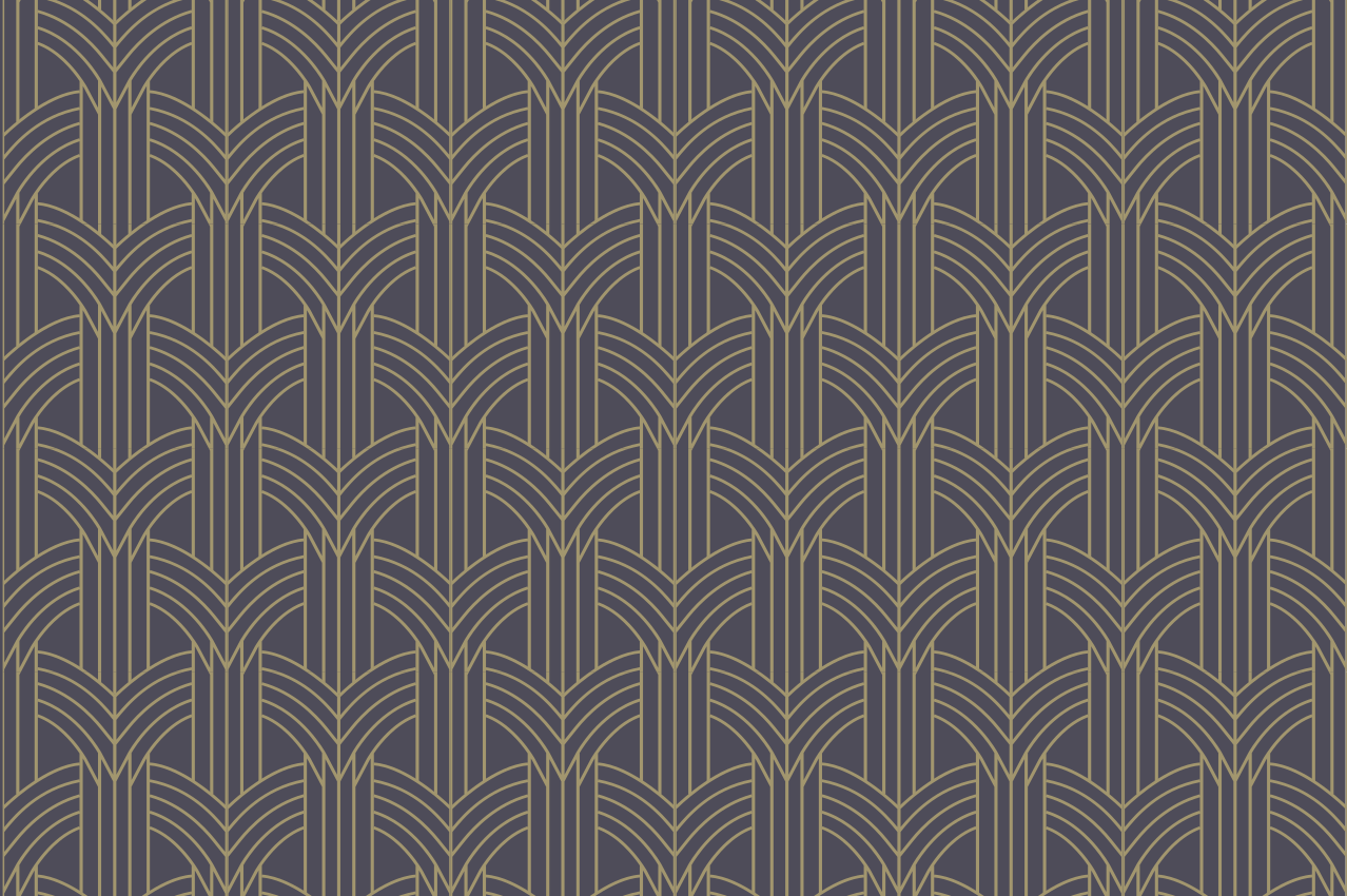 ランチョン マット 柄 スタイリッシュな幾何学模様 - TENSTICKERS