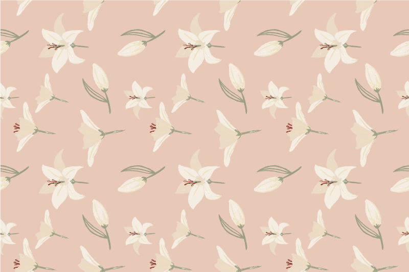 クリスマス ランチョン マット 花柄テーブルリネン - TENSTICKERS