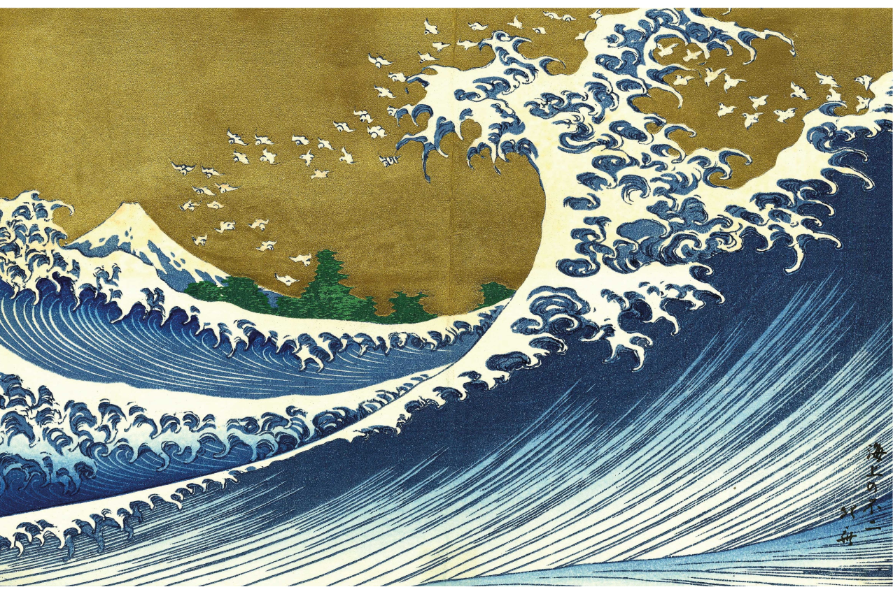 海上城の藤テーブルランチョンマット - TENSTICKERS