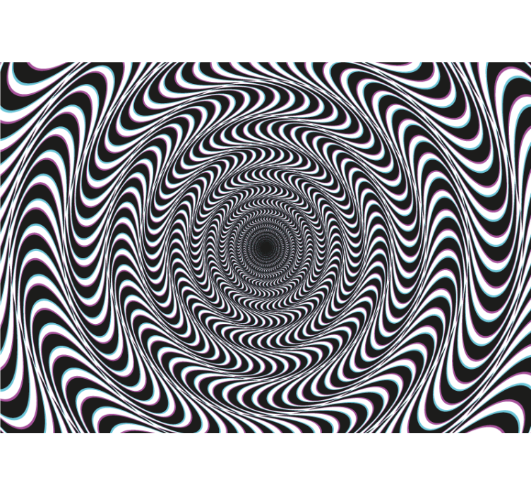 ダンデライオン壁面壁画催眠的なビジョン - TENSTICKERS