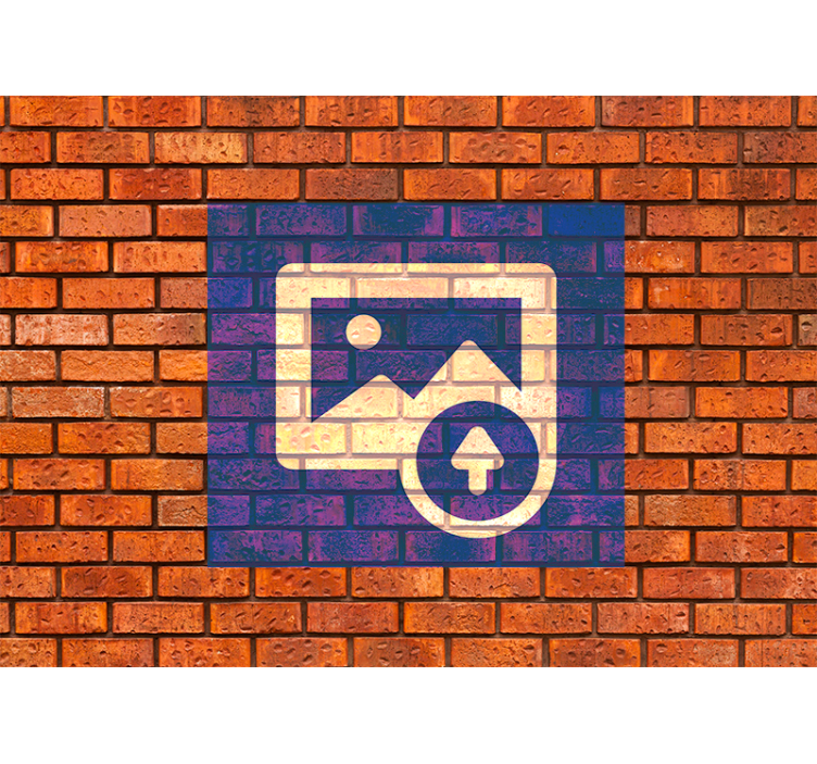 れんが 壁画 スペイン国旗効果 - TENSTICKERS