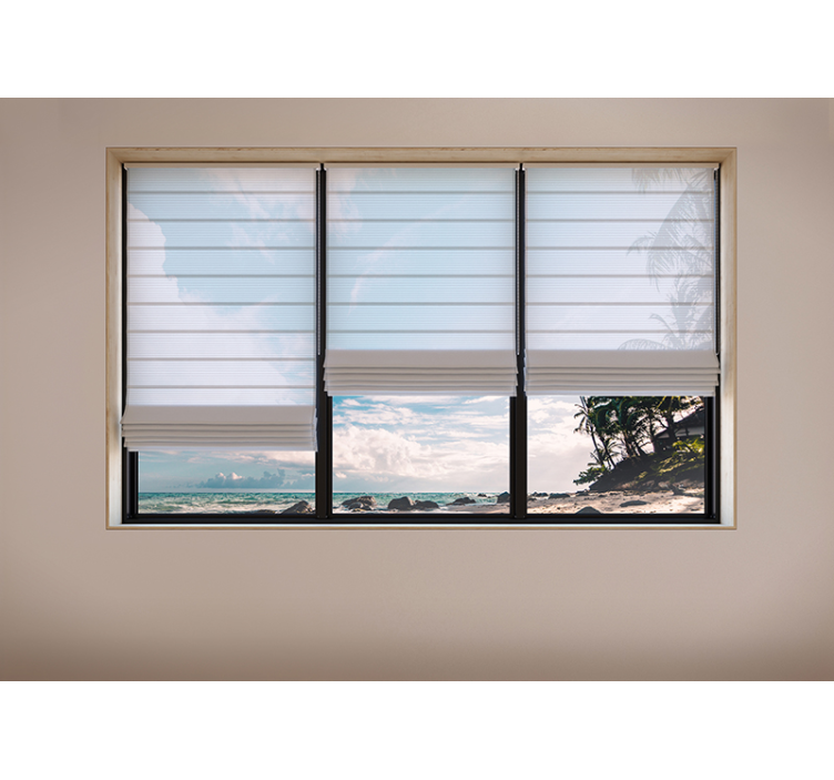 3 d効果のビーチの壁の壁画 - TENSTICKERS