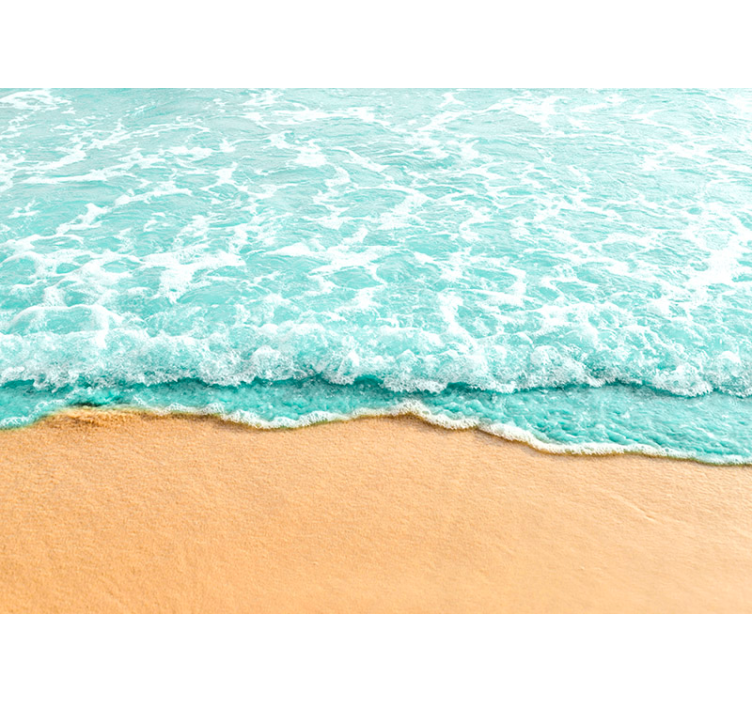 海の壁の壁画の3 d波 - TENSTICKERS