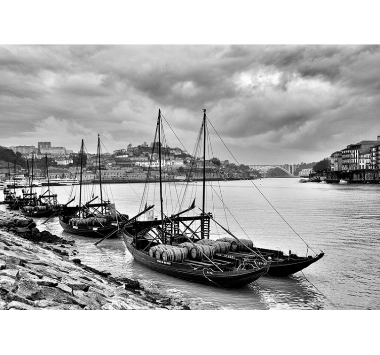 夜壁壁画でラベロスボート - TENSTICKERS