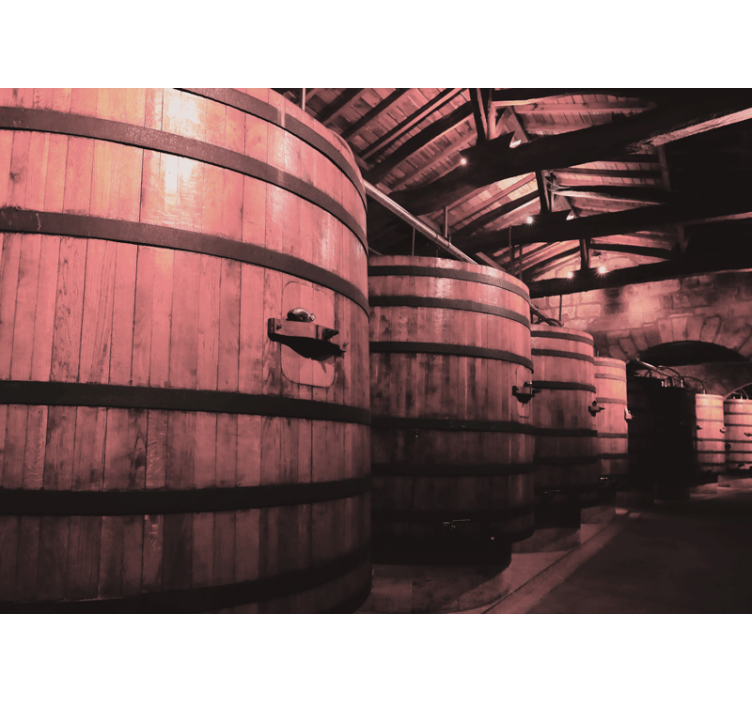 石 壁画 木樽収納 - TENSTICKERS