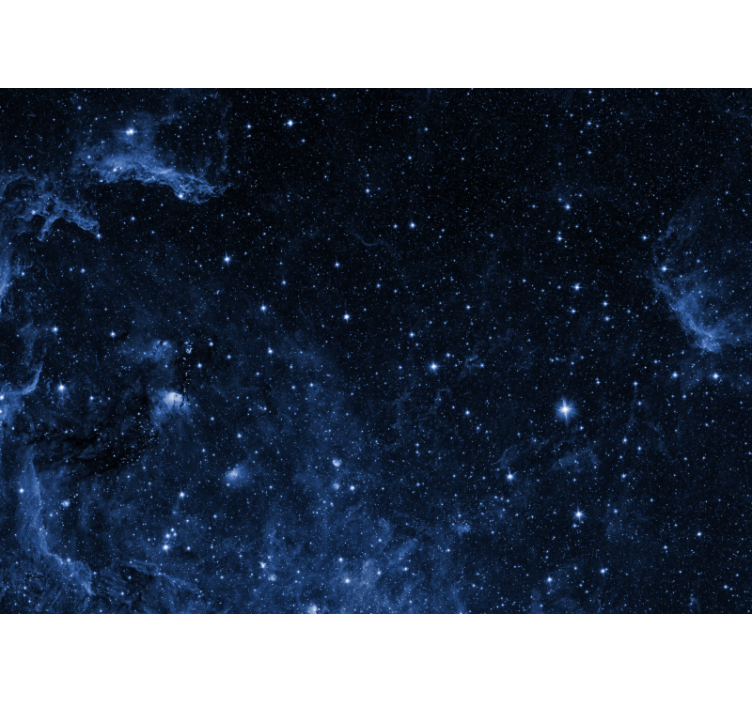 星座の壁の壁画と銀河の寝室 - TENSTICKERS