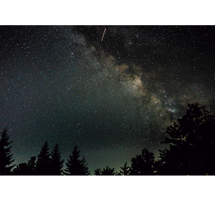 壁画 天の川 天体の夜景 - TENSTICKERS