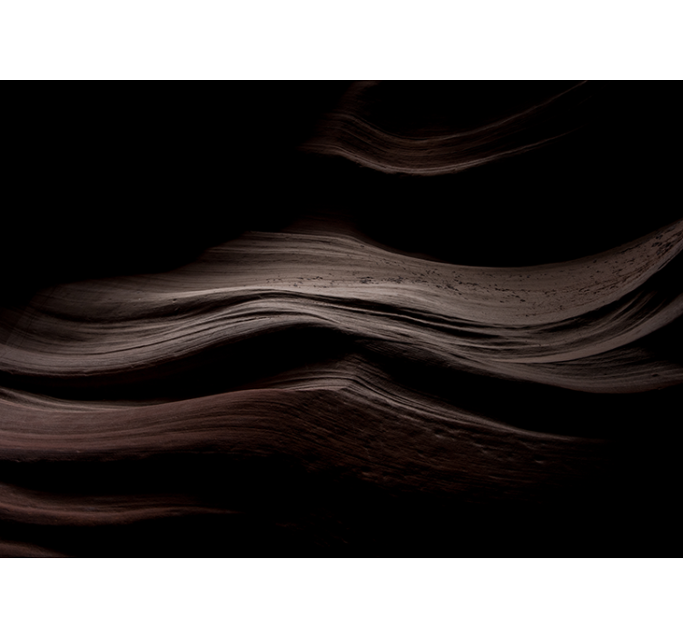 テクスチャとパターン 壁画 地球の波 - TENSTICKERS