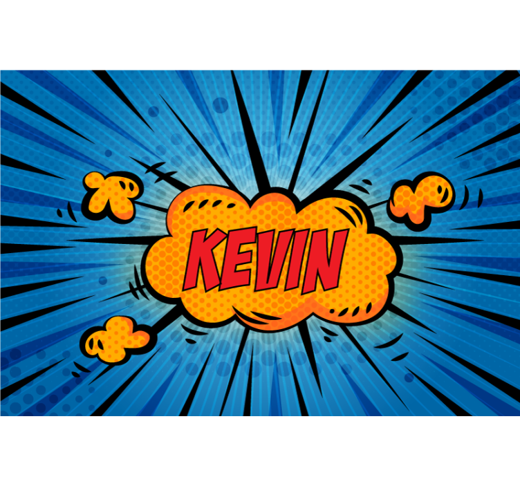 フレーズ壁画 ダイナミックなタイポグラフィの爆発 - TENSTICKERS