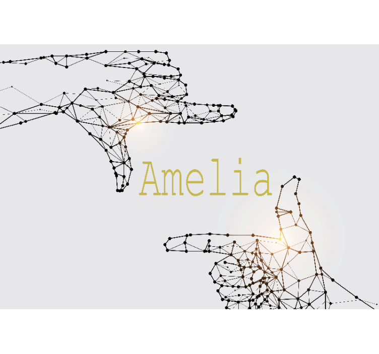 カスタマイズ可能な壁面壁画 インタラクティブなハンドジェスチャー - TENSTICKERS