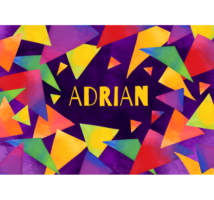 子供の寝室 壁画 カスタム幾何学形状 - TENSTICKERS