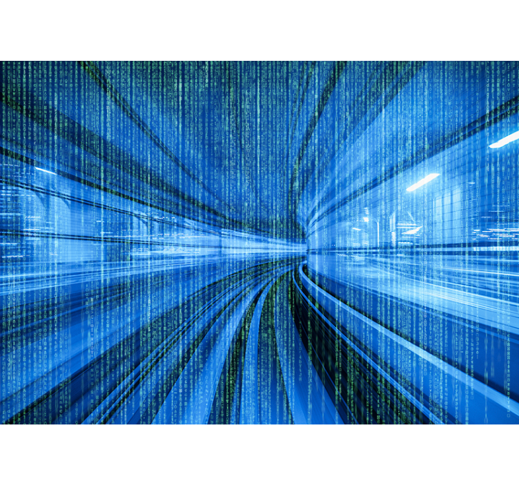 タイムトラベルの3d壁画 - TENSTICKERS