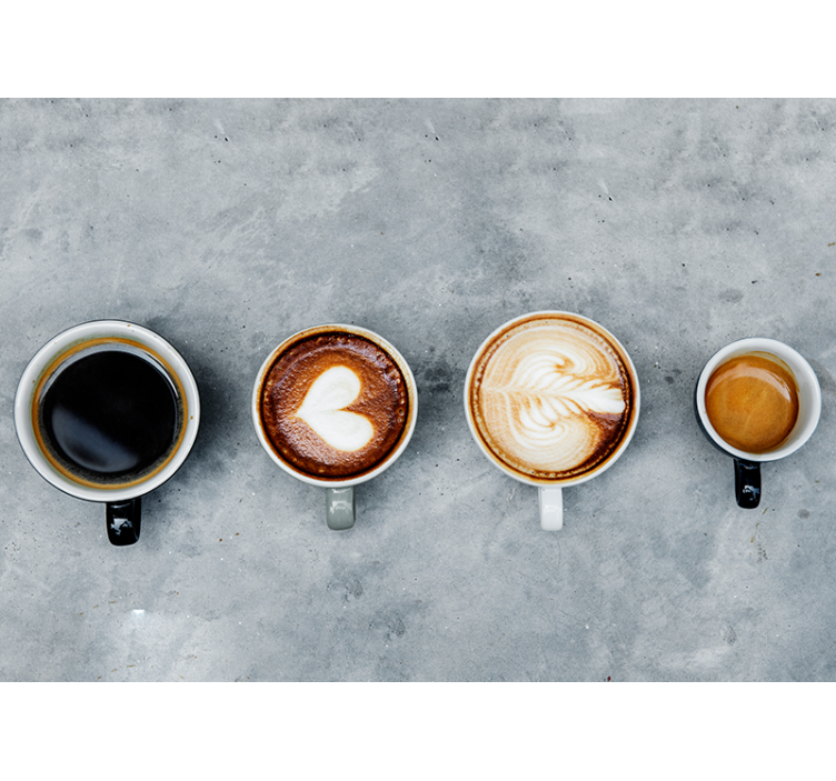 音楽 壁の壁画 コーヒーアートコレクション - TENSTICKERS