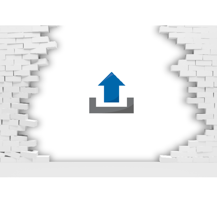 動物 壁画 シロクマの水中シーン - TENSTICKERS