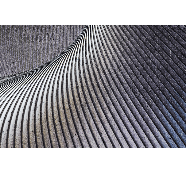 テクスチャとパターン 壁画 曲線の砂模様 - TENSTICKERS