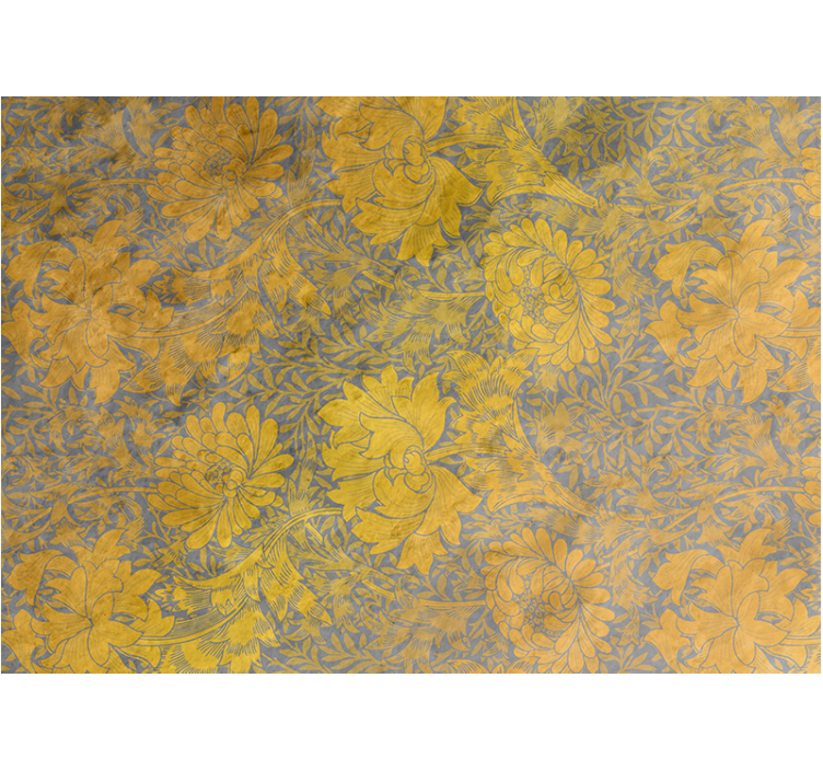 花 柄 壁画 花柄モチーフアレンジメント - TENSTICKERS