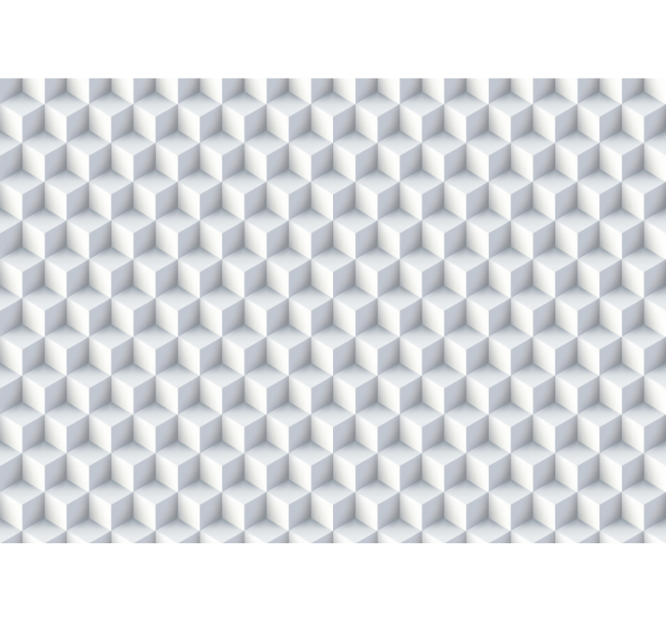 3d 壁画 キューブパターンデザイン - TENSTICKERS