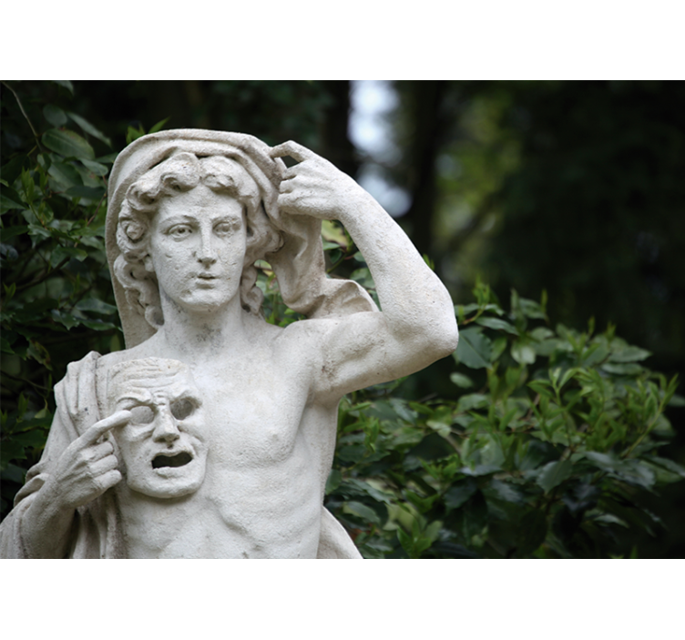 クラシックアート 壁の壁画 古典彫刻ディスプレイ - TENSTICKERS