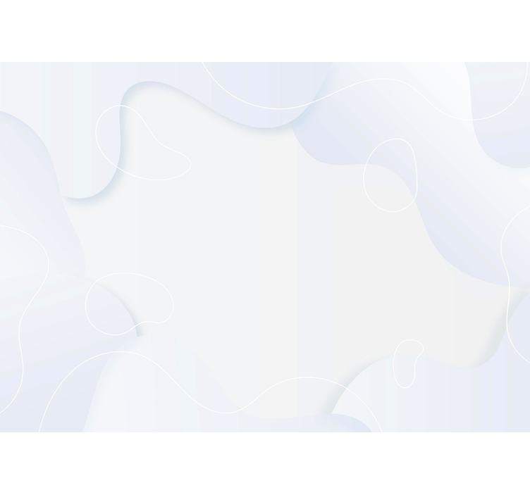 抽象的な壁の壁画柔らかな流れる波 - TENSTICKERS