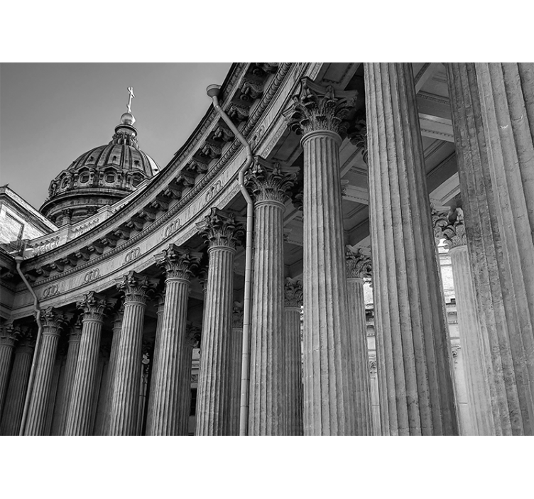 都市と国の壁の壁画建築の優雅さ - TENSTICKERS