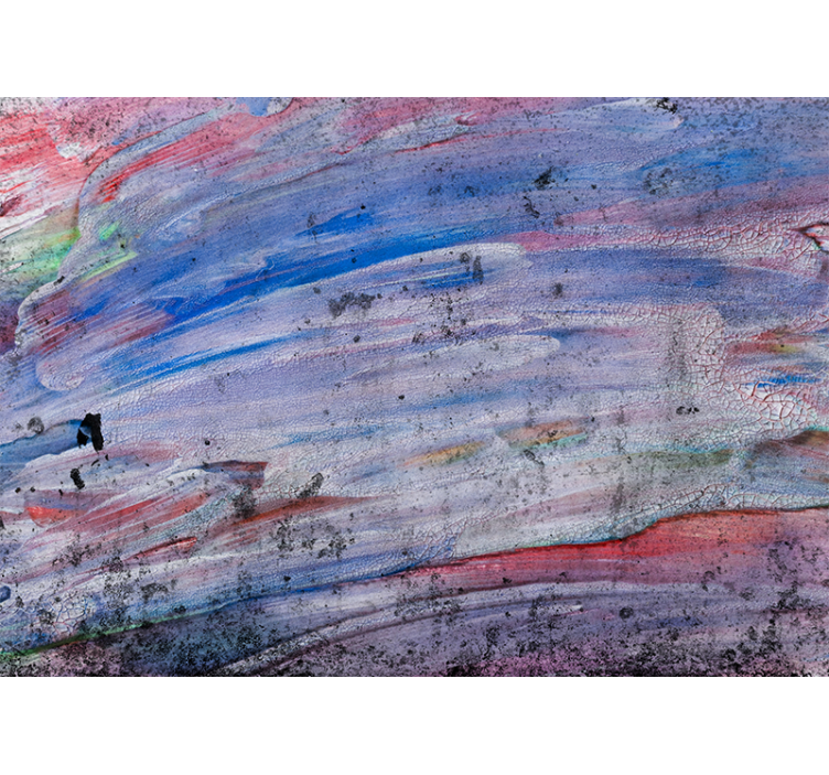 抽象的な壁の壁画ダイナミックカラースワールズ - TENSTICKERS