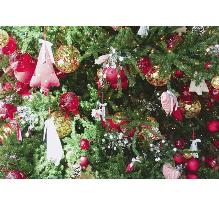 クリスマス 壁画 お祝いのホリデーオーナメント - TENSTICKERS