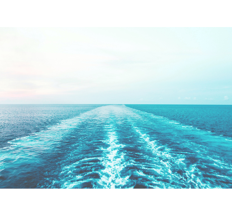 壁画 海の水平線の眺め - TENSTICKERS