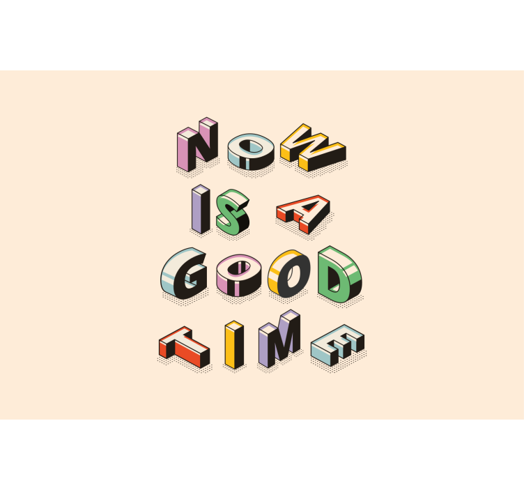 フレーズ壁画スタイライズされた引用メッセージ - TENSTICKERS