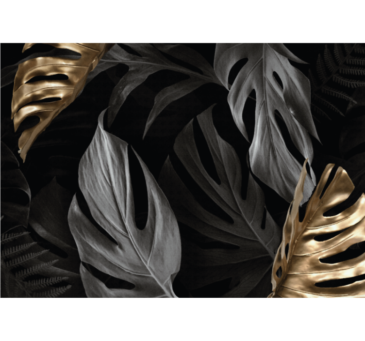 自然 壁画 トロピカルリーフコンセプト - TENSTICKERS