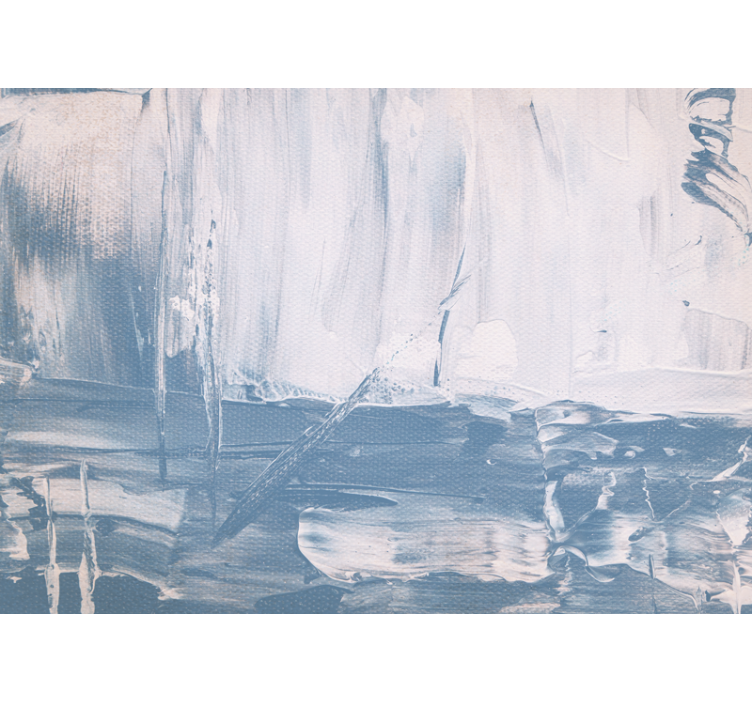 「japandi」ぼやけた色の抽象的な壁の壁画 - TENSTICKERS